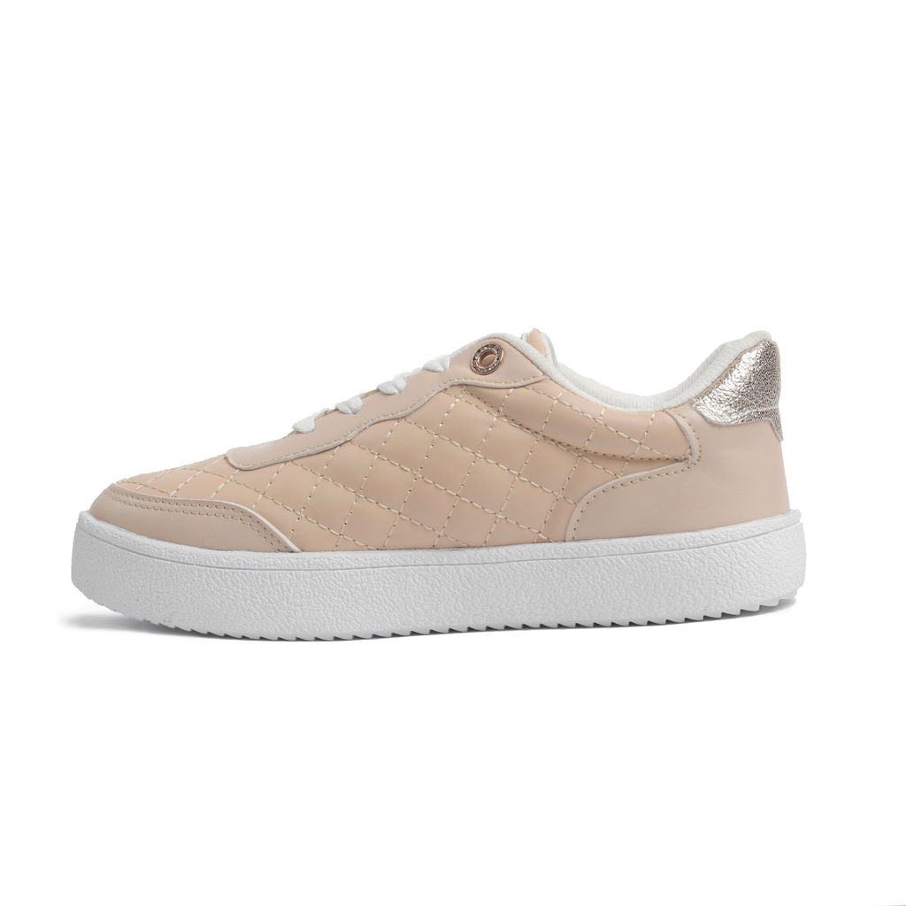 Women's Flat Sneakers W-500-beige