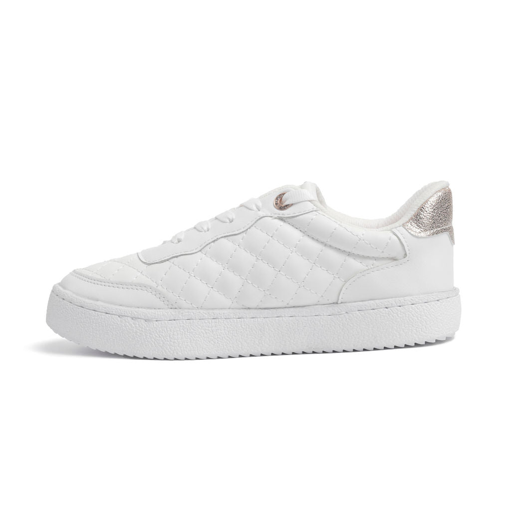 Women's Flat Sneakers W-500-White