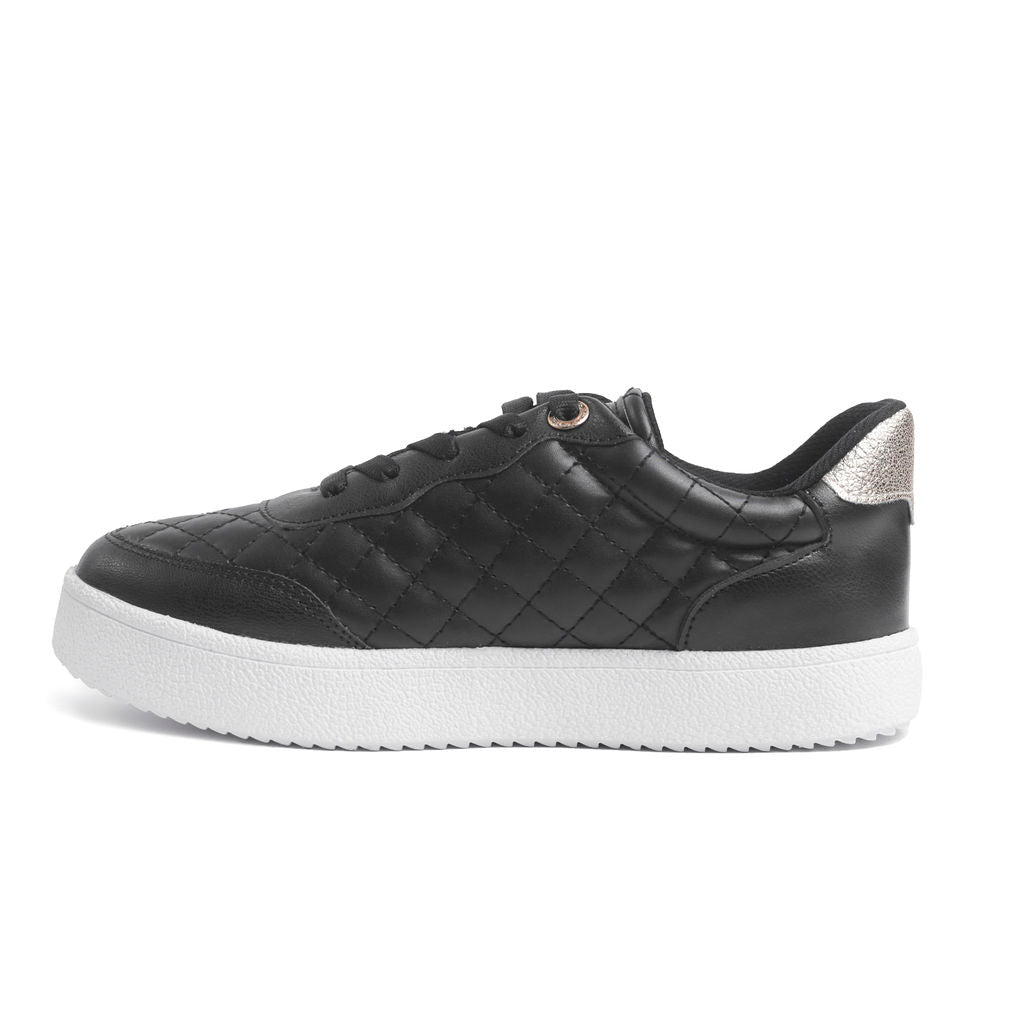 Women's Flat Sneakers W-500-black