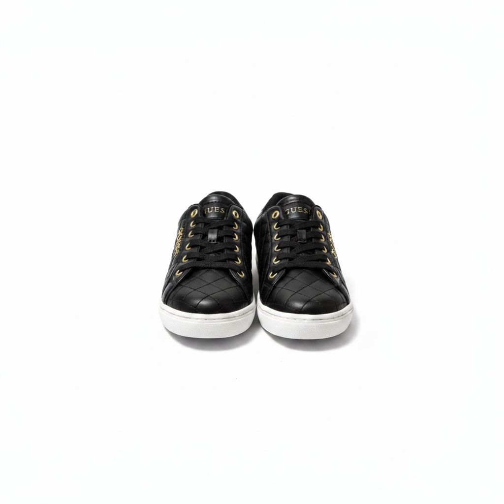 Women's Flat Sneakers GS-02-black