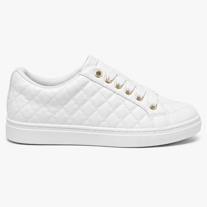Women's Flat Sneakers GS-02-White