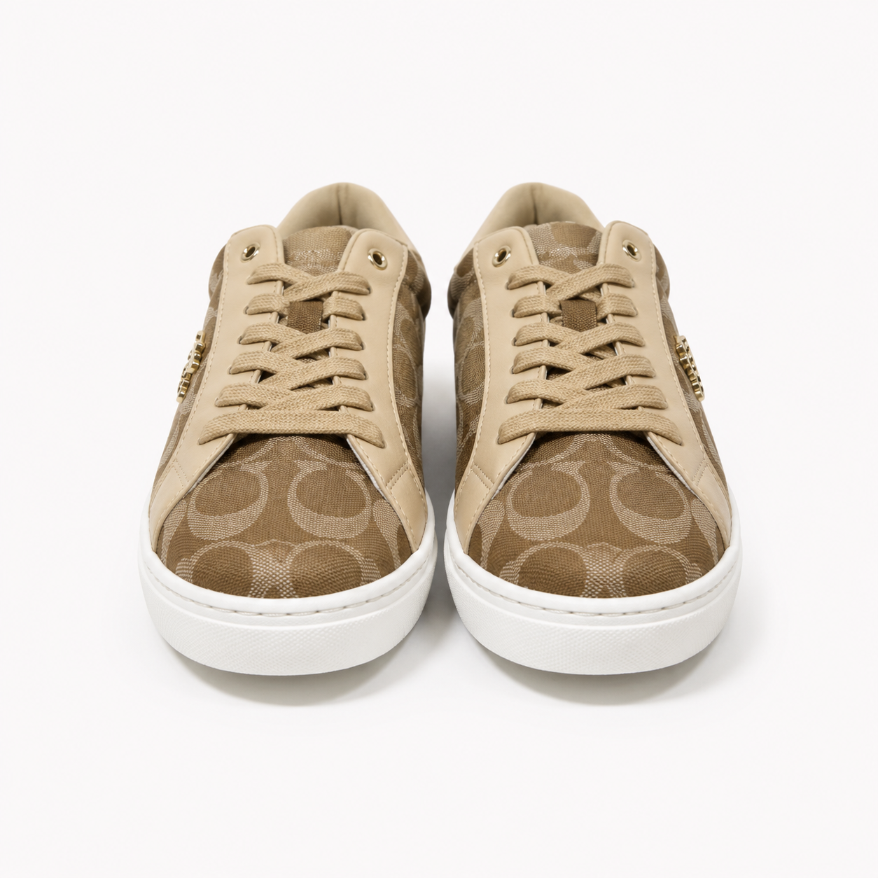 Women's Flat Sneakers CO-02 -beige