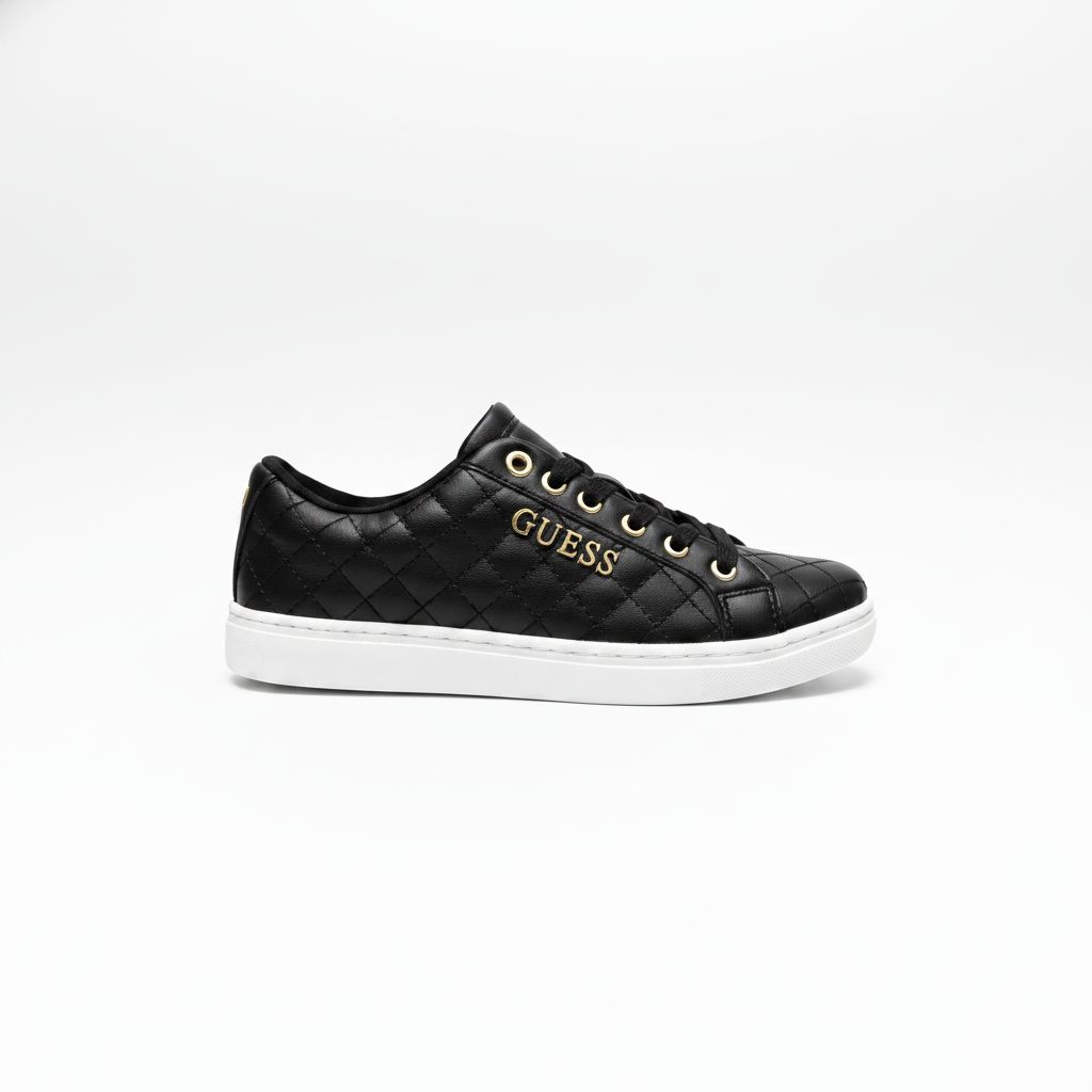 Women's Flat Sneakers GS-02-black