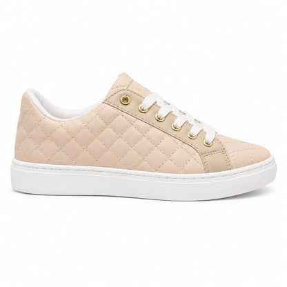 Women's Flat Sneakers GS-02-beige