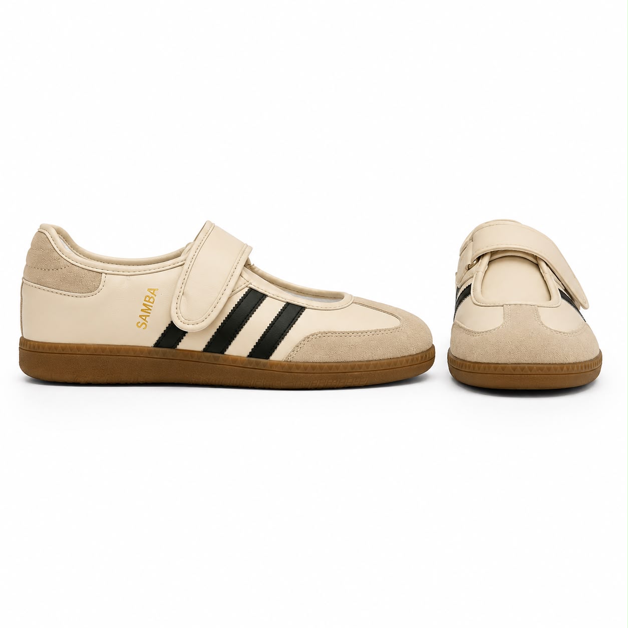 Women's Flat Sneakers SP-33-beige