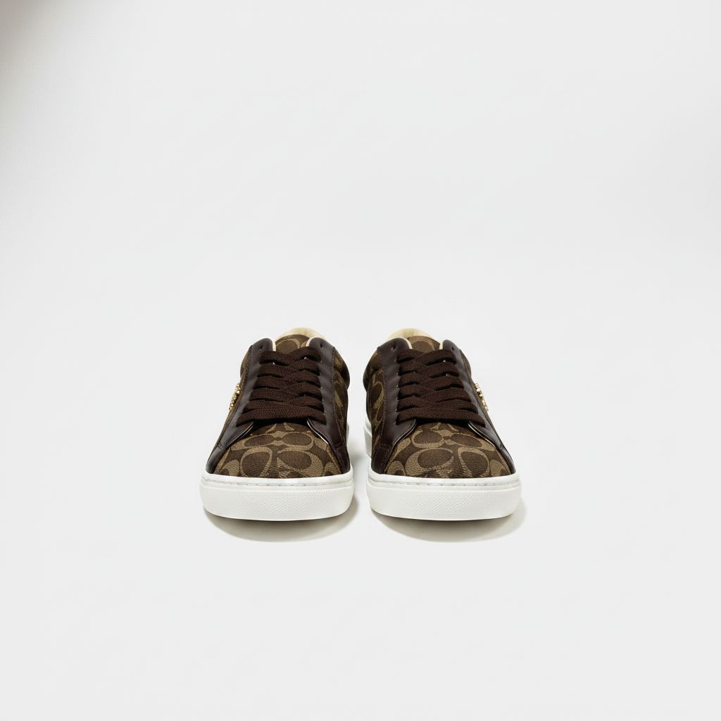 Women's Flat Sneakers CO-400 -brown